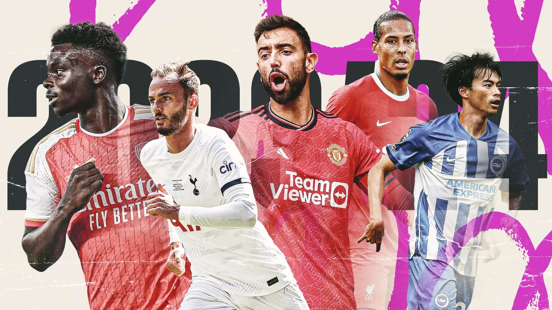 Premier League Most important players GFX