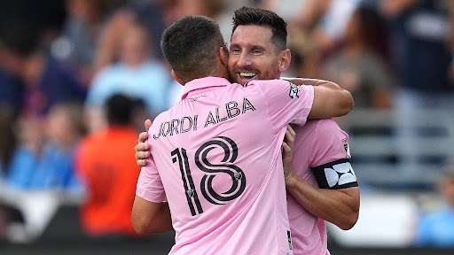 Lionel Messi Jordi Alba Inter Miami