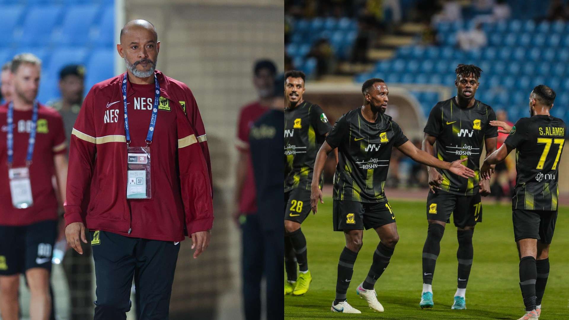 Ittihad - Haroune Camara - Nuno Santo - Hassan Kadesh - Saleh Al-Amri 2023