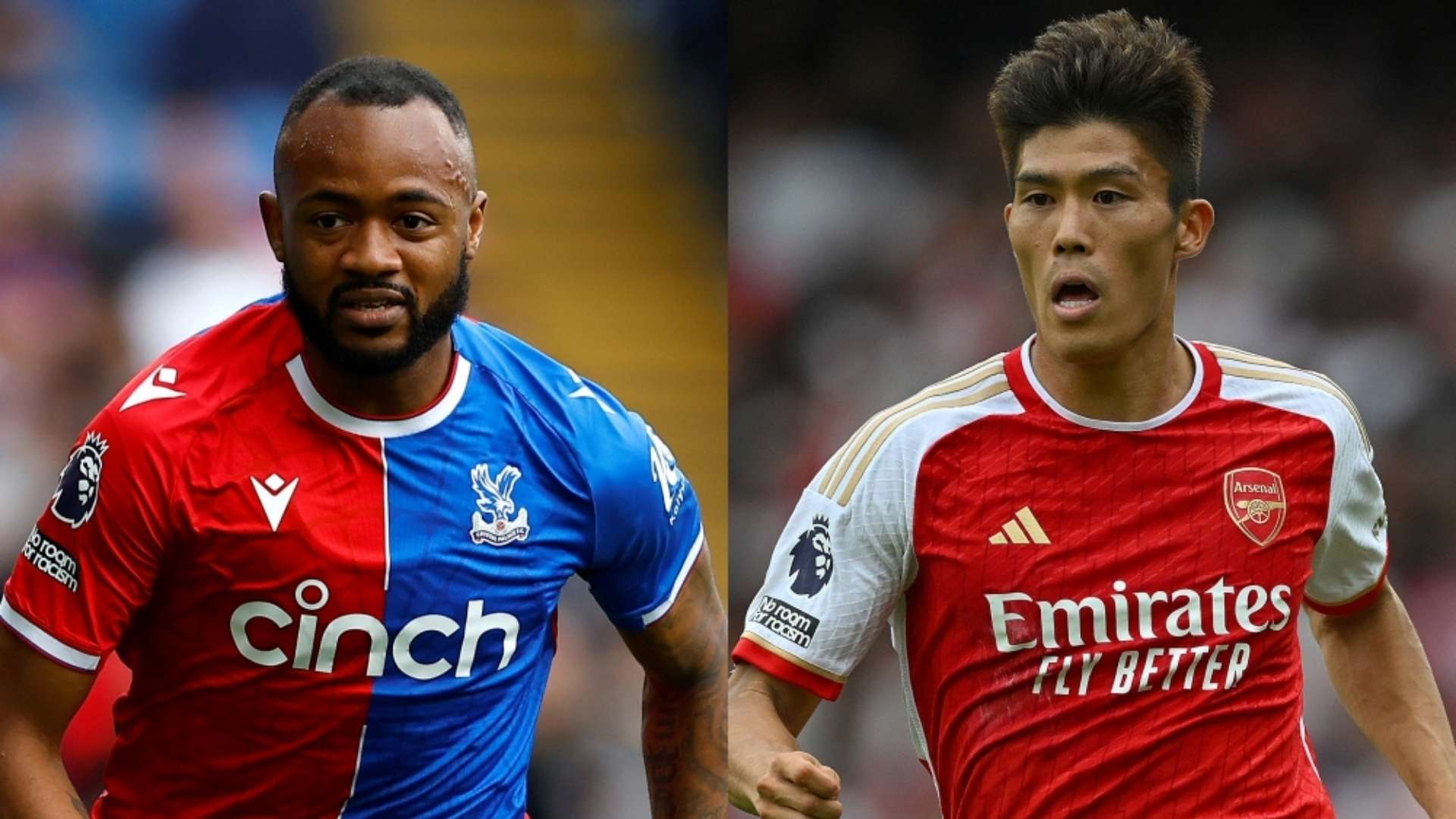 Jordan Ayew Crystal Palace Takehiro Tomiyasu Arsenal