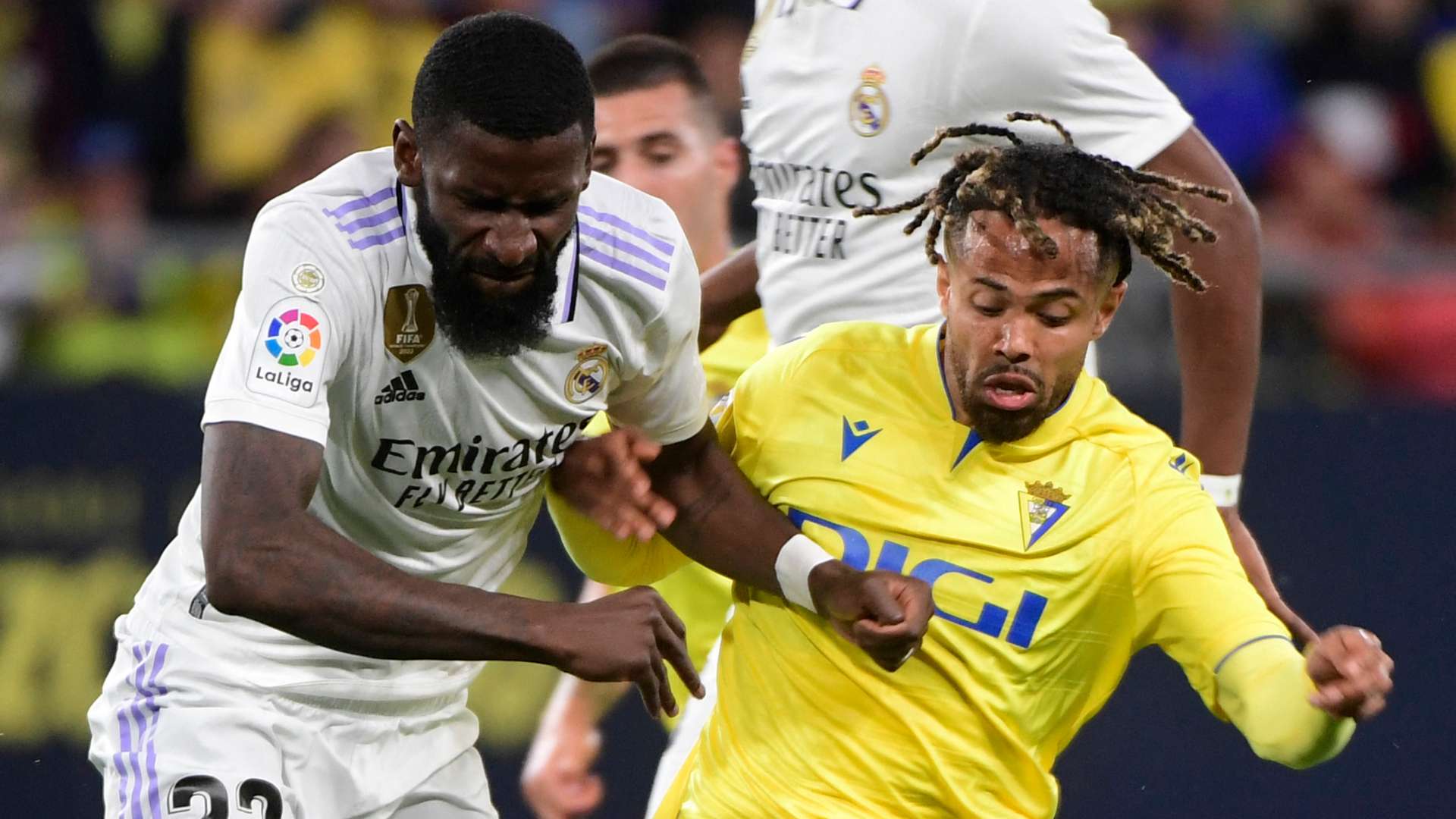 Cadiz Real Madrid Rudiger Bongonda