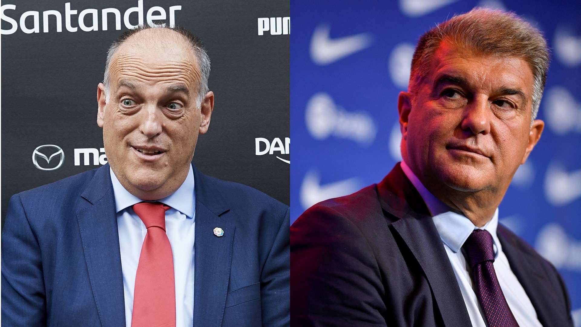 Javier Tebas, Joan Laporta GFX