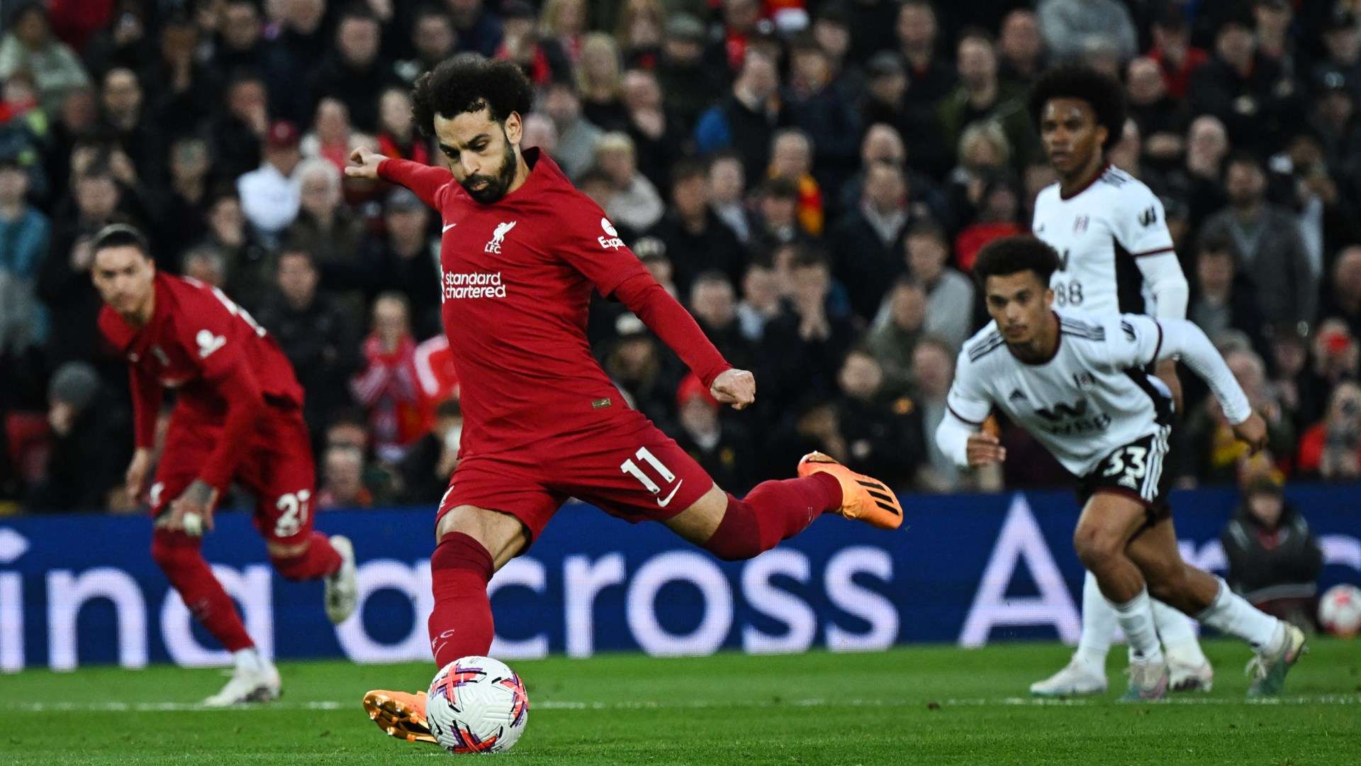 Mohamed Salah Liverpool Fulham 2022-23