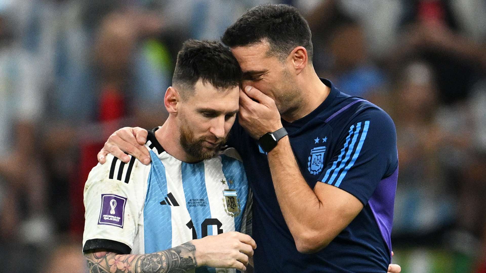 Lionel Messi Lionel Scaloni Argentina