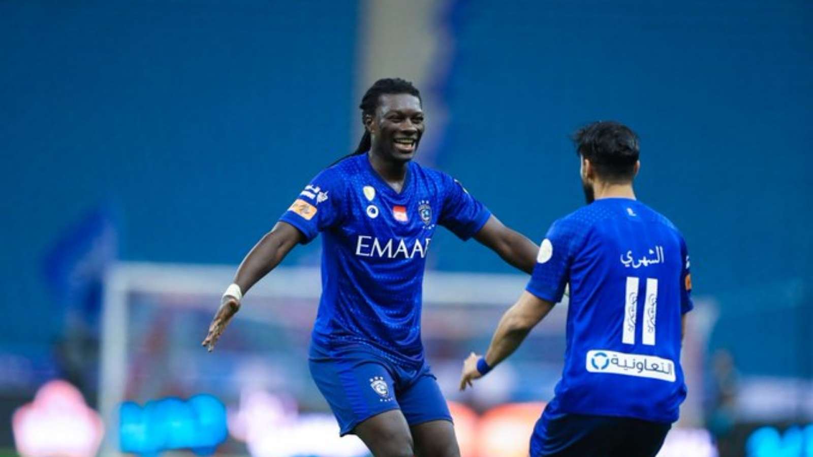 Bafetimbi Gomis Saleh Alshehri Hilal Nassr SPL 23.11.2020