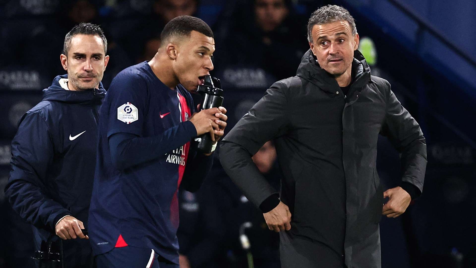 Luis Enrique Kylian Mbappe