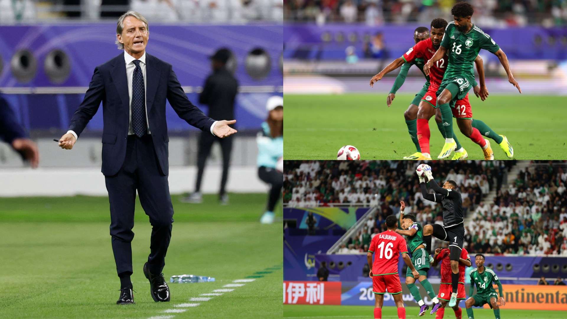 Roberto Mancini - Saudi Arabia vs Oman - Asian Cup 2023