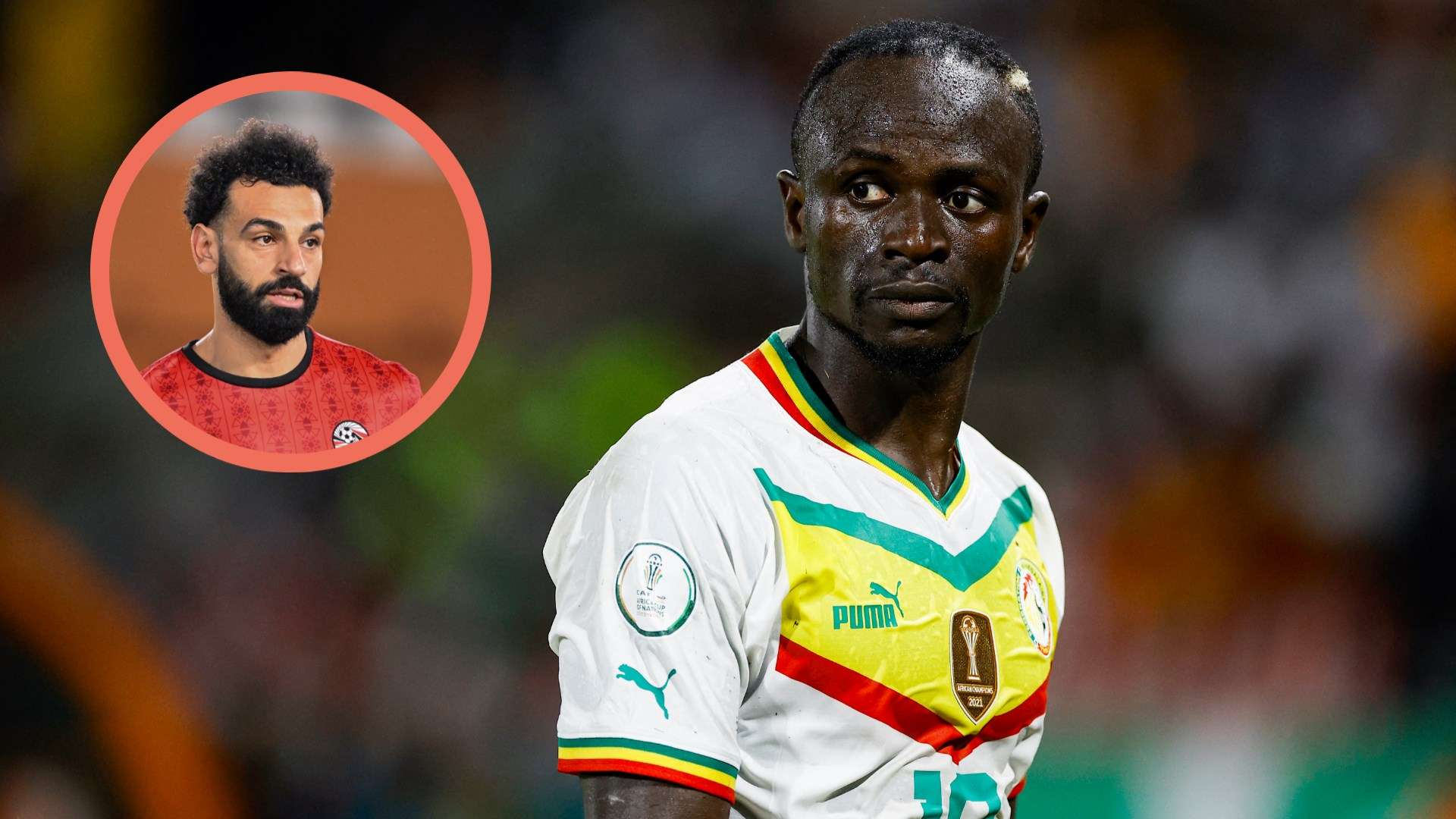 Sadio Mane Senegal Mohamed Salah Egypt 2024