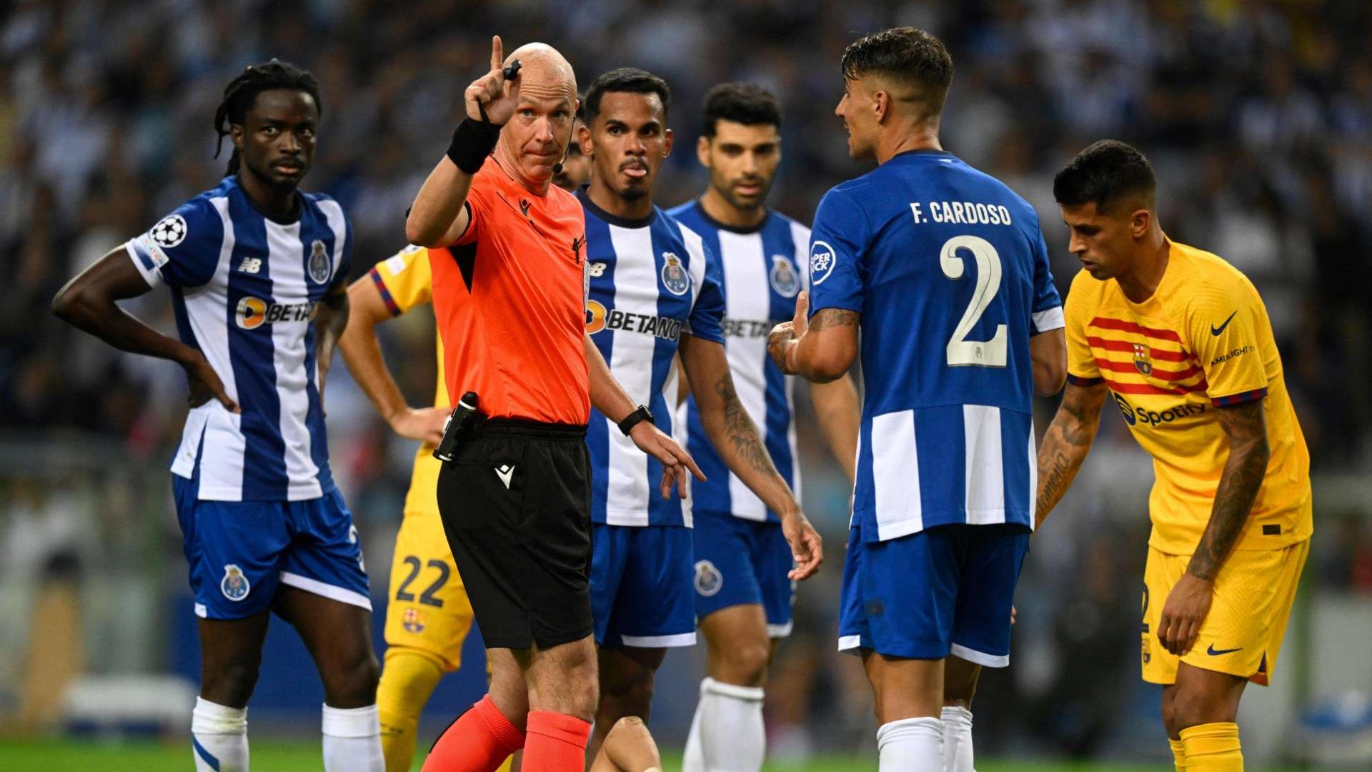 Anthony Taylor, Porto vs. Barcelona, Uefa Champions League