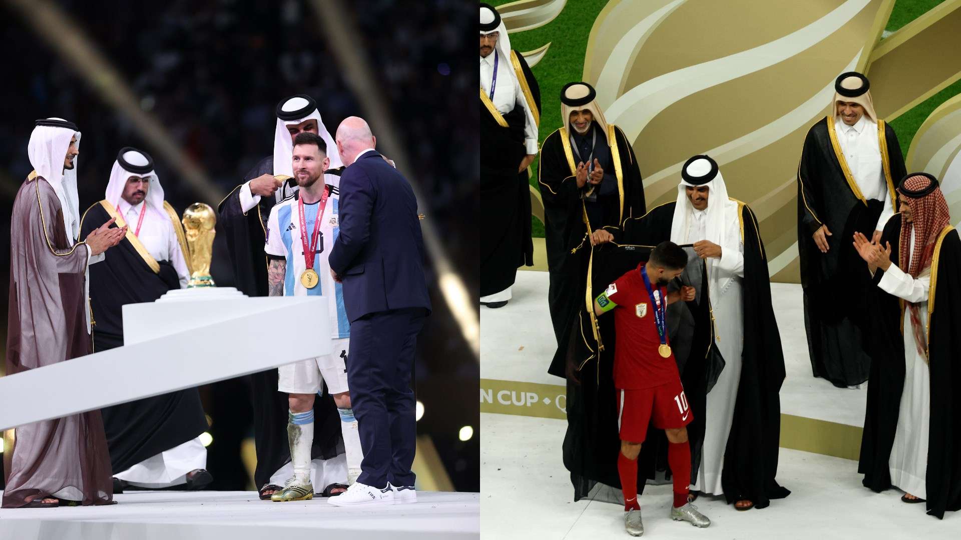 Tamim bin Hamad - lionel messi - hassan al haydos