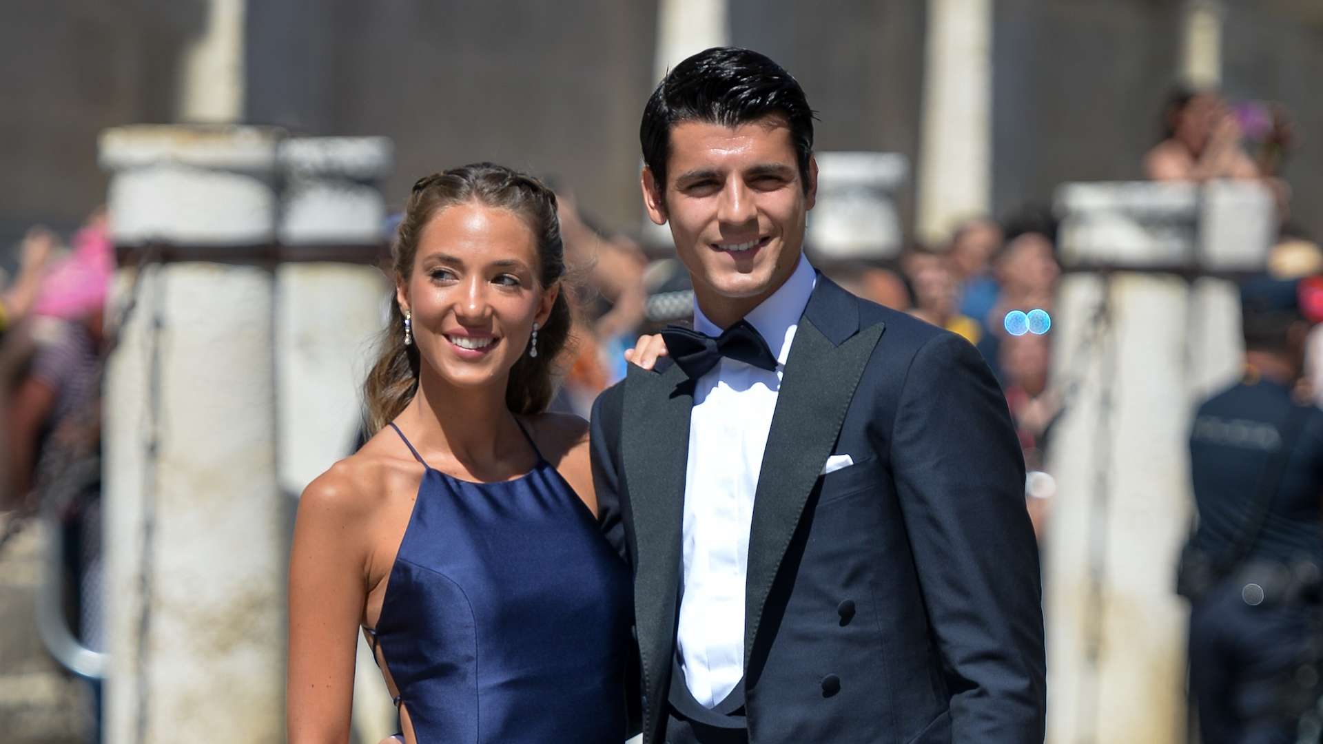 Alvaro Morata dan Alice Campello