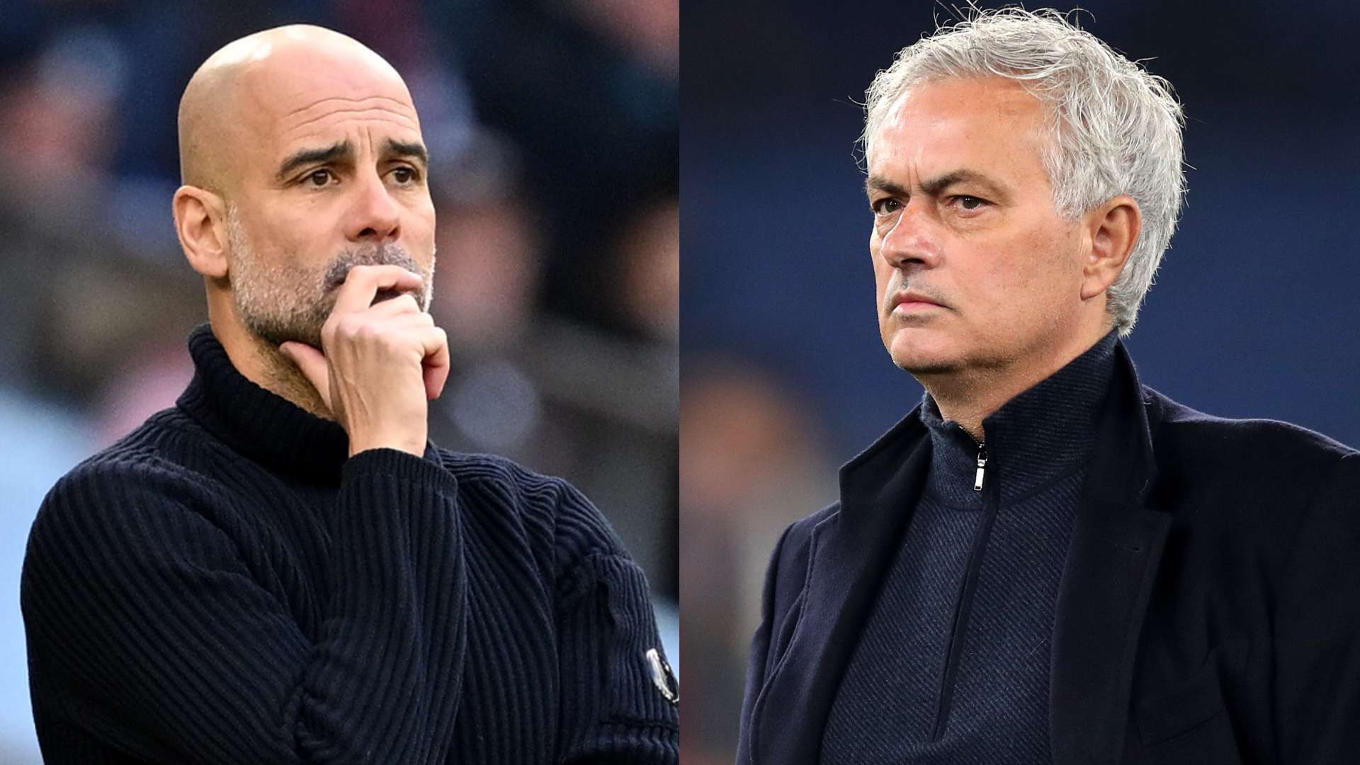 Pep Guardiola Jose Mourinho