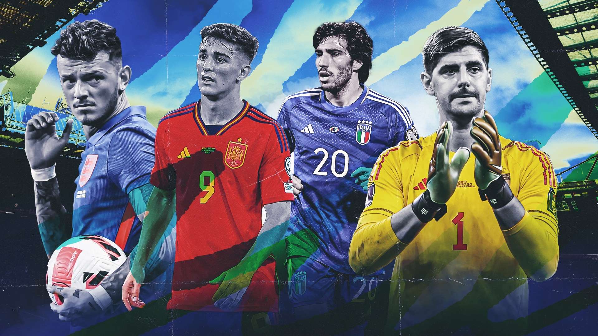 Euro 2024 absentees GFX