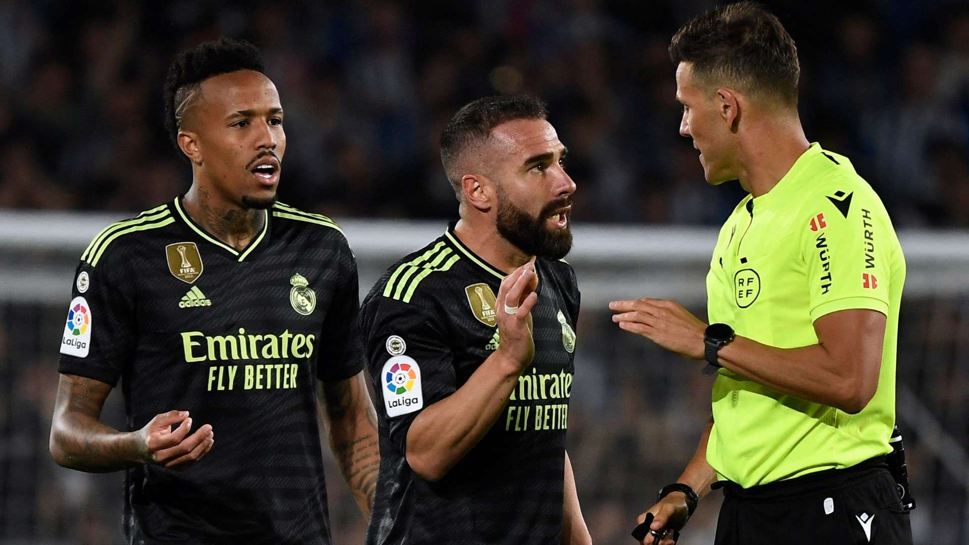 Eder Militao Dani Carvajal Real Madrid 2022-23