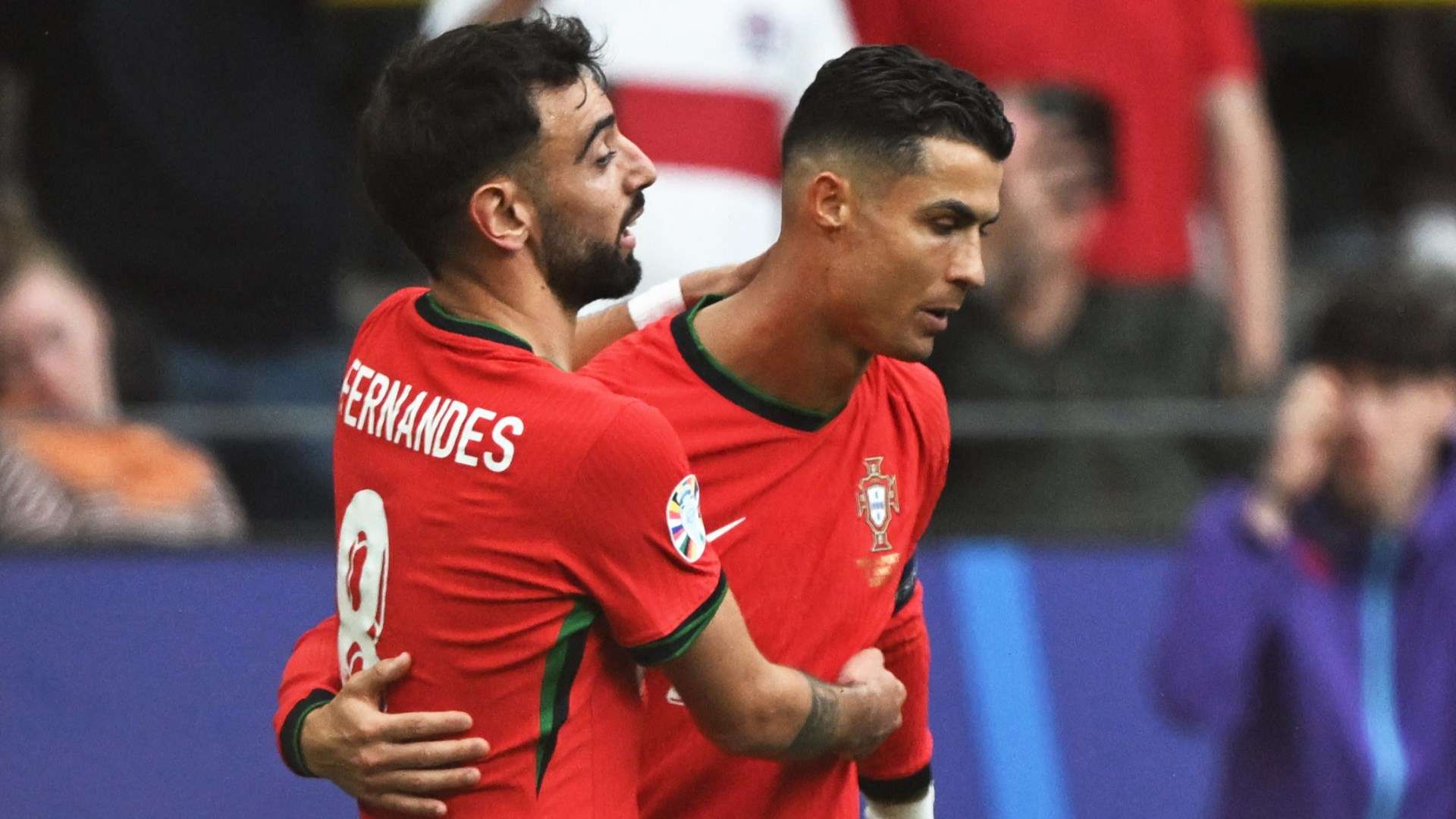 bruno Fernandes - cristiano ronaldo