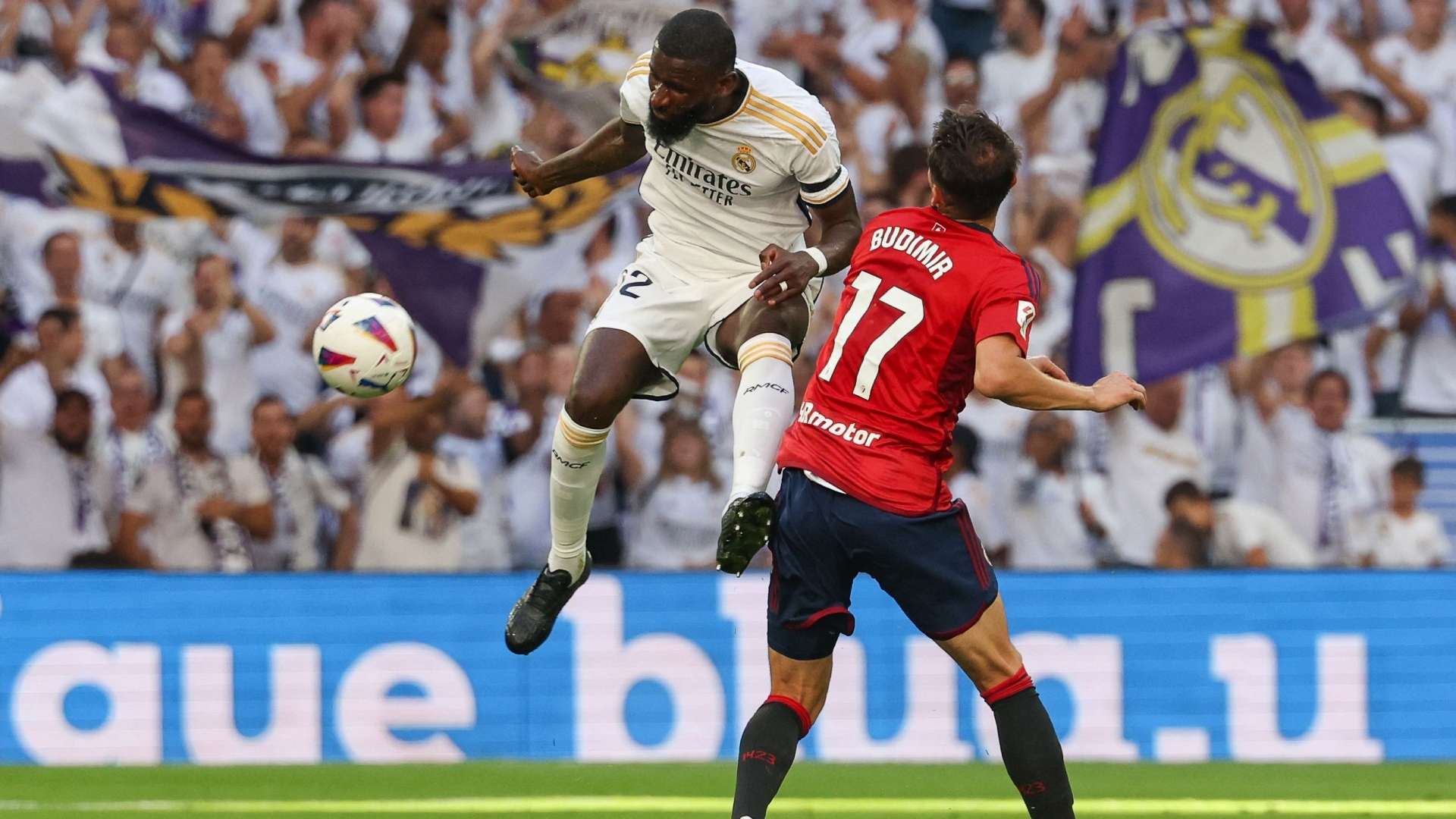 Rudiger Real Madrid Osasuna LaLiga 2023-24