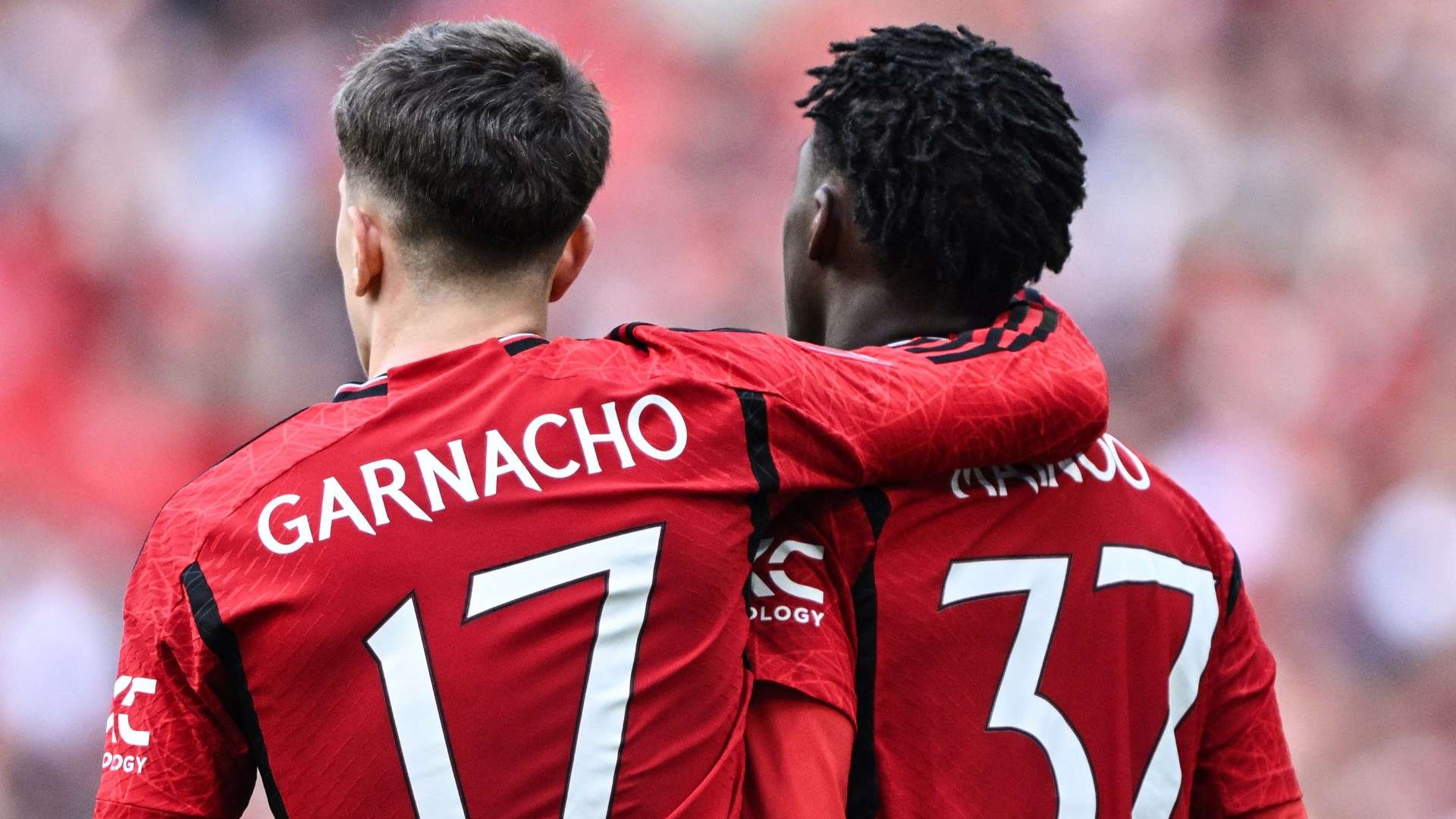 Alejandro Garnacho Kobbie Mainoo Manchester United 2023-24