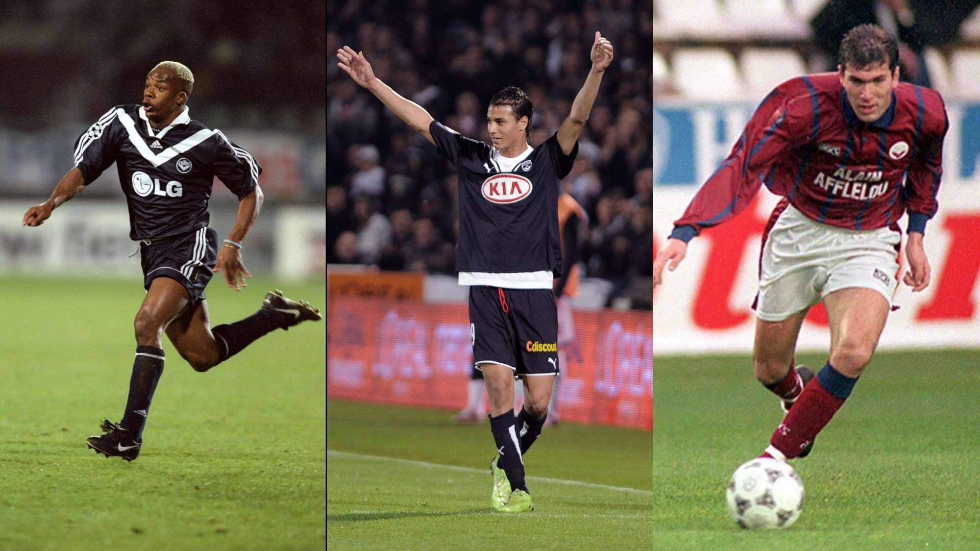 Sylvain Wiltord Zidane Marouane Chamakh Bordeaux