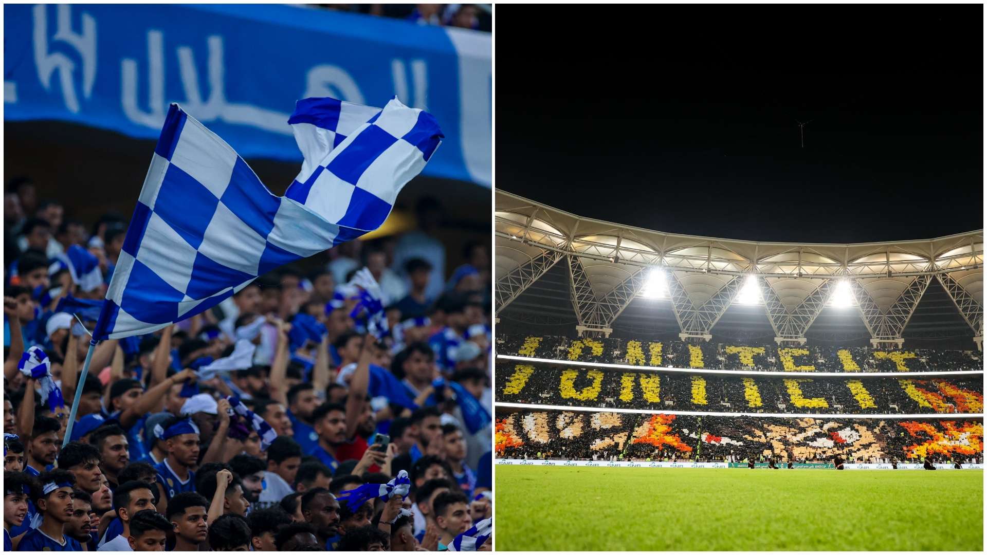 al hilal fans - al ittihad fans King cup 2023