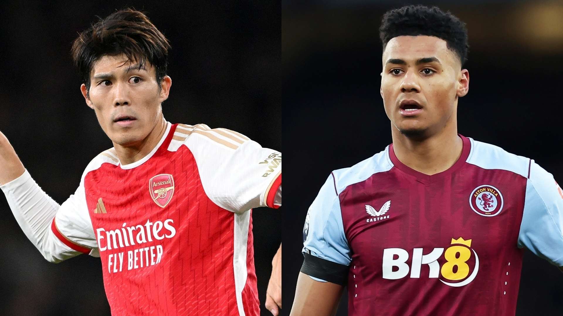 Takehiro Tomiyasu Arsenal Ollie Watkins Aston Villa