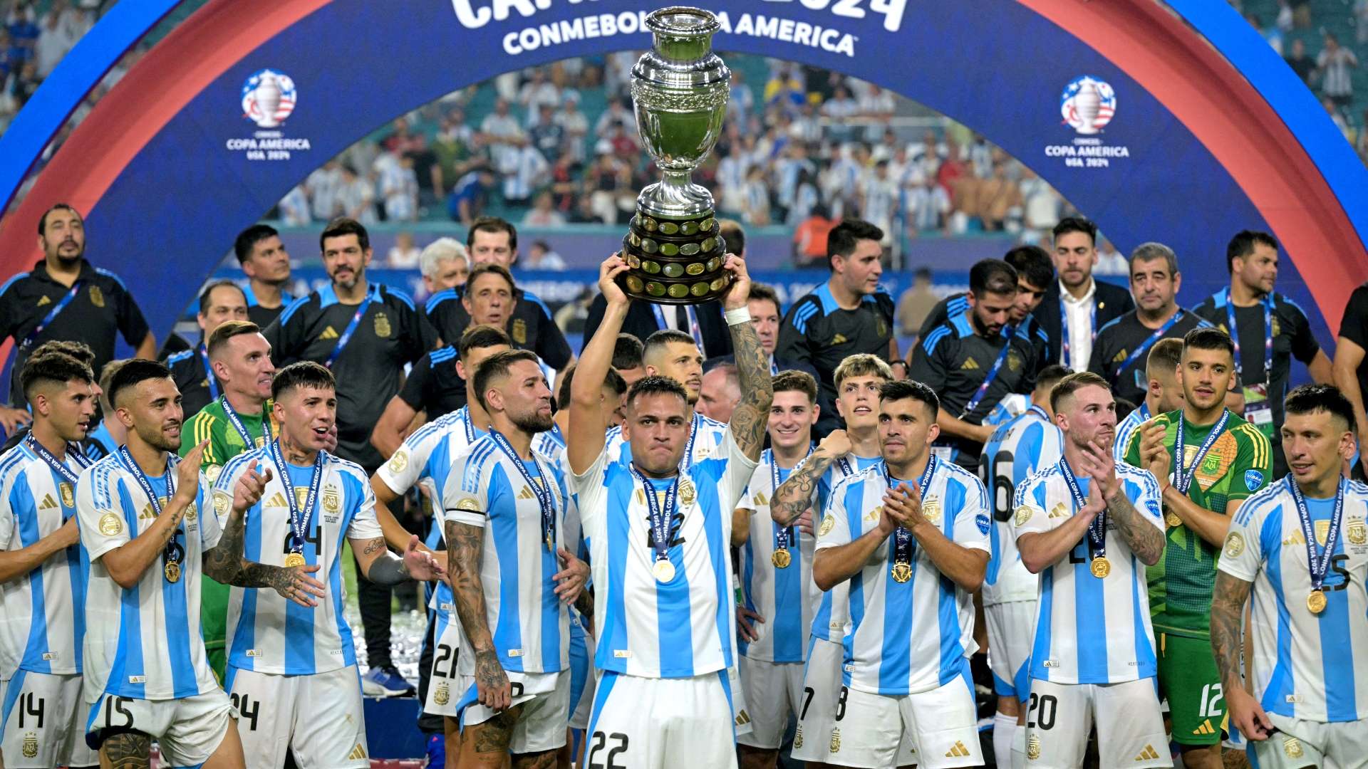 Lautaro Martinez Argentina Colombia Copa America 2024 final