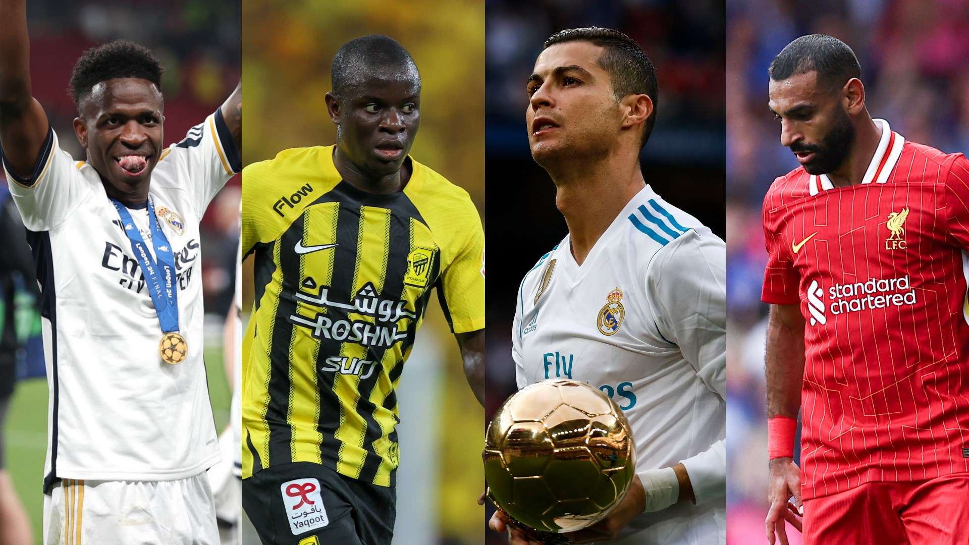 Vinicius Kante Ronaldo Salah