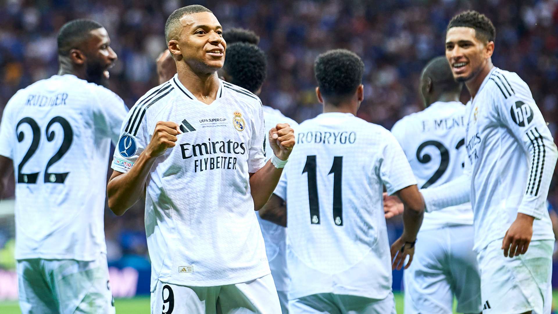 Kylian Mbappe Real Madrid 2024-25 Super Cup