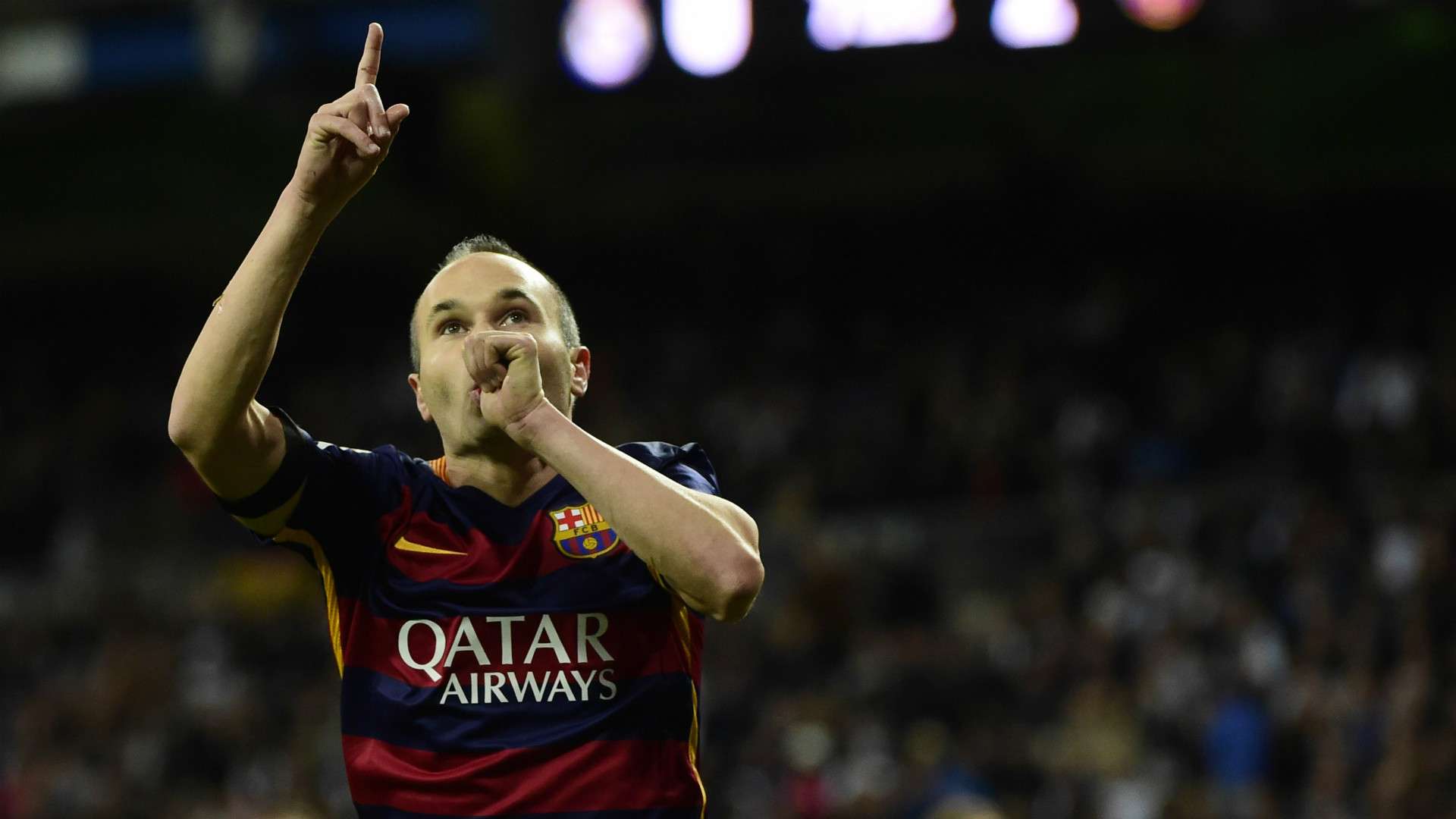 Andres Iniesta Real Madrid Barcelona La Liga 21112015