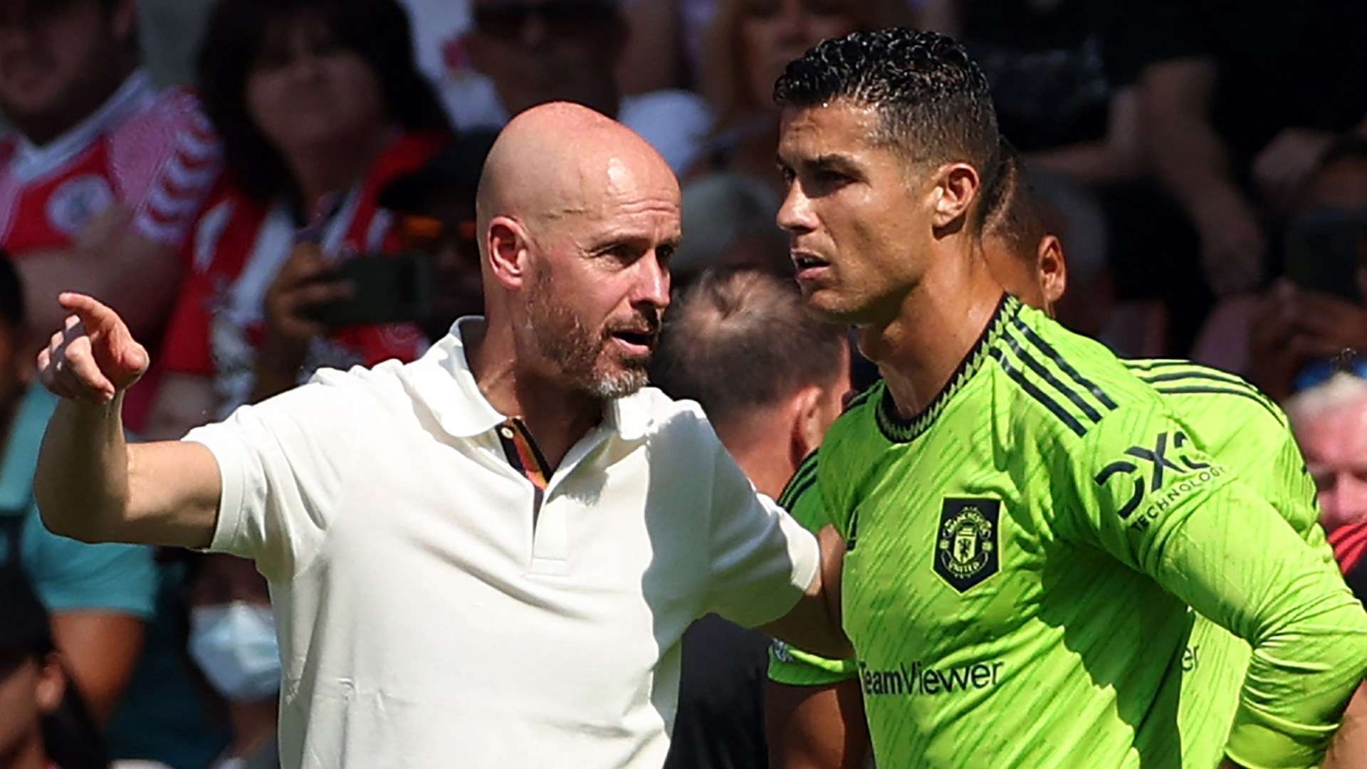 Erik ten Hag Cristiano Ronaldo