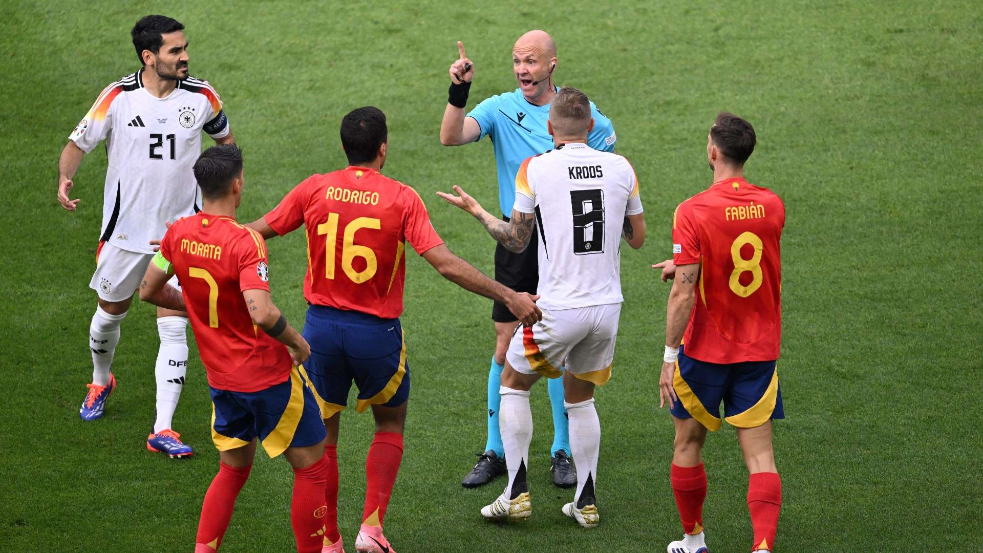 Anthony Taylor - Germany vs Spain Euro 2024