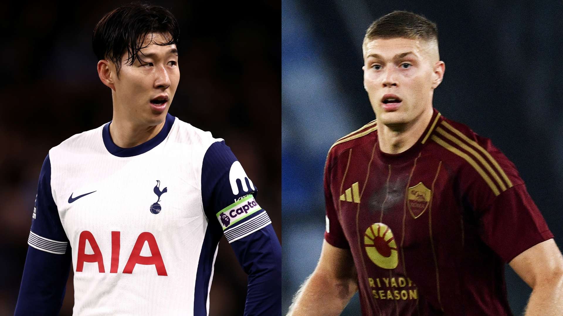 Son Heung-Min Tottenham Artem Dovbyk Roma