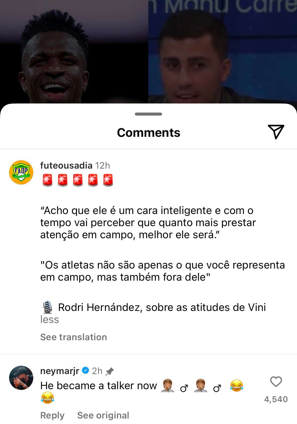 Neymar Instagram