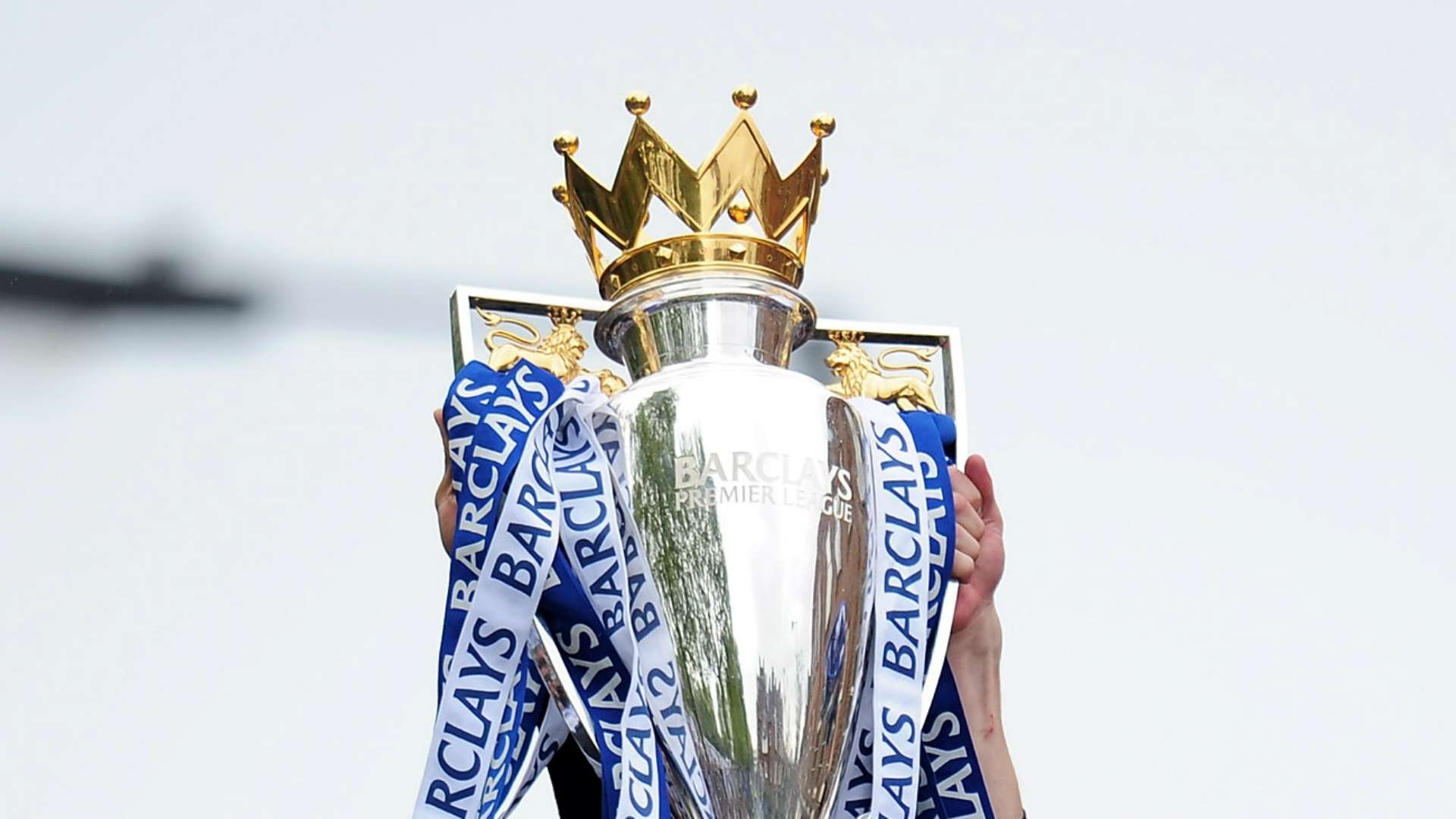 Premier League trophy 2010