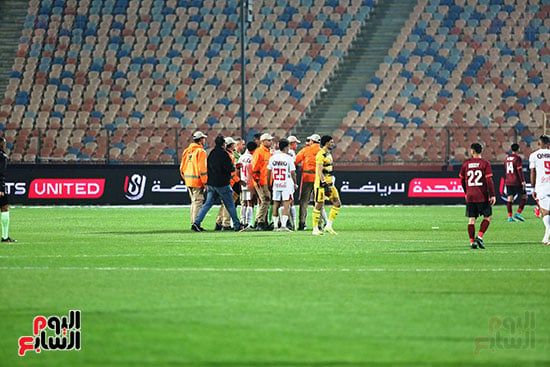 جمهور نادى الزمالك الشوط الثانى