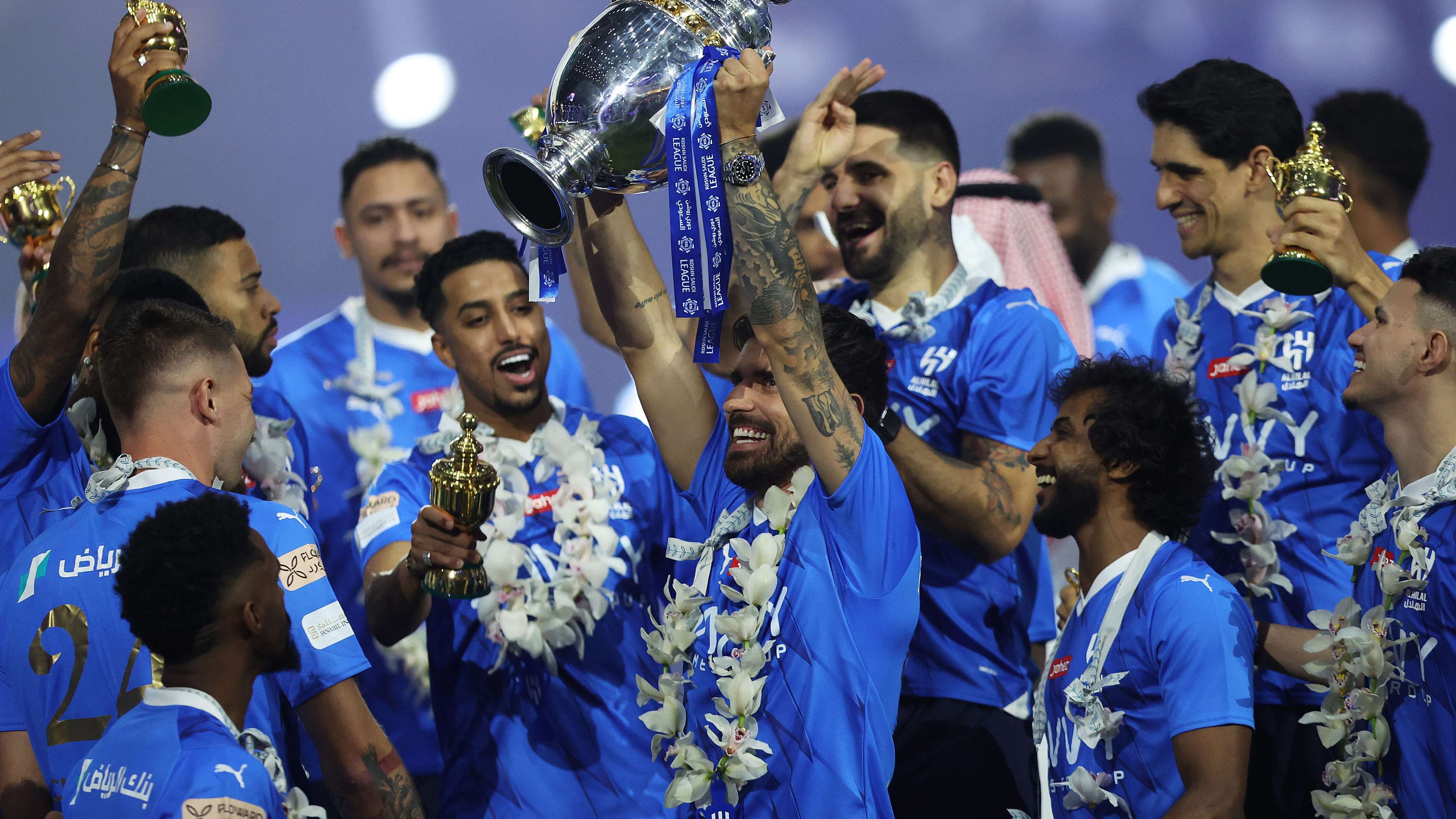 Al-Hilal Presented with the Saudi Pro League Trophy