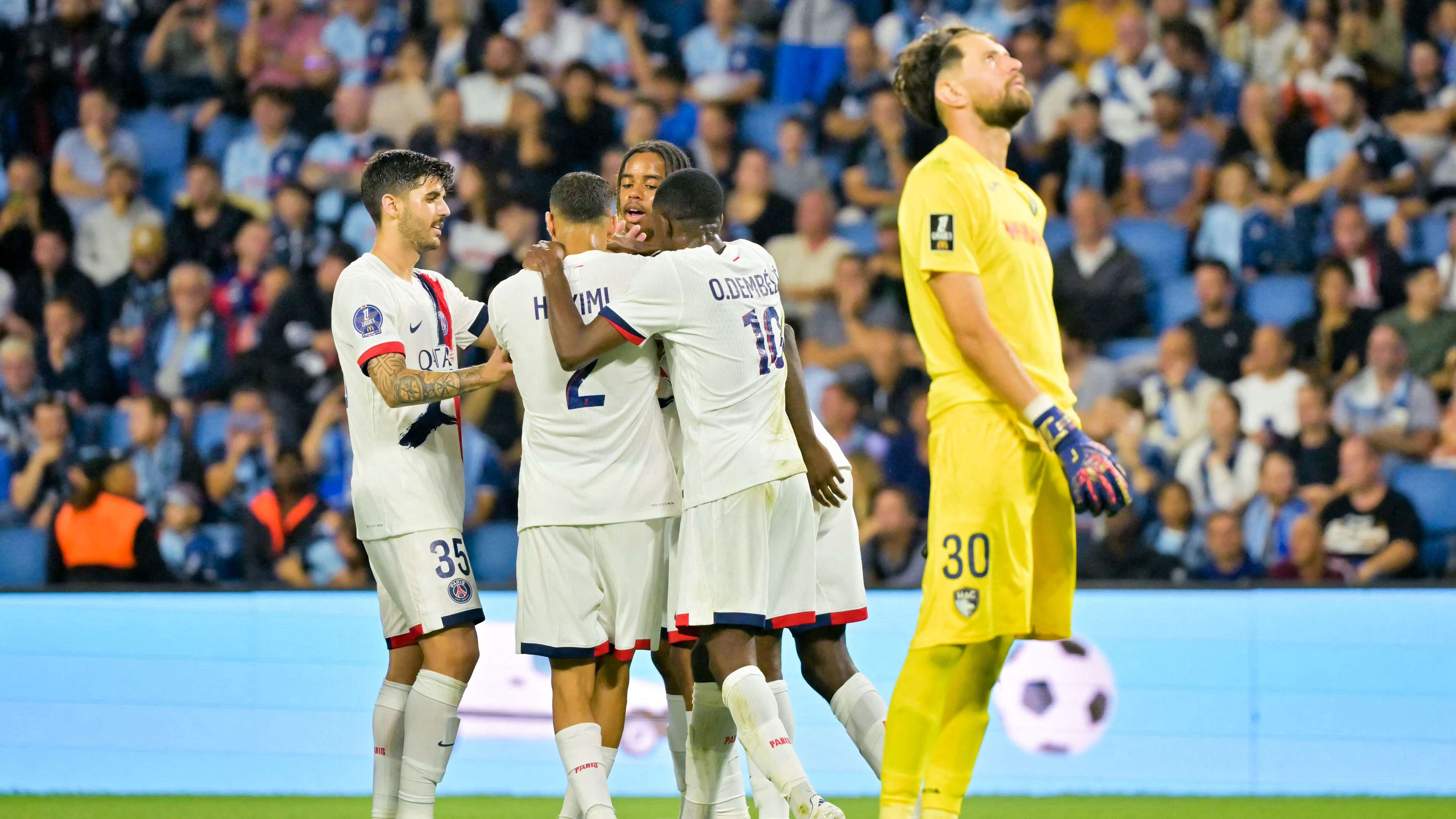 FBL-FRA-LIGUE1-LE HAVRE-PSG