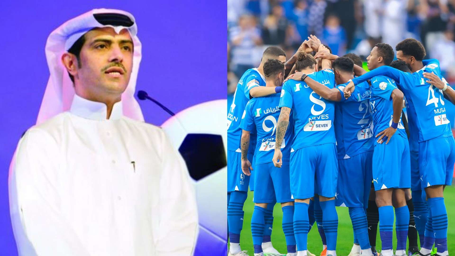 خط وسط الأهلي أمام النصر في الدوري السعودي 