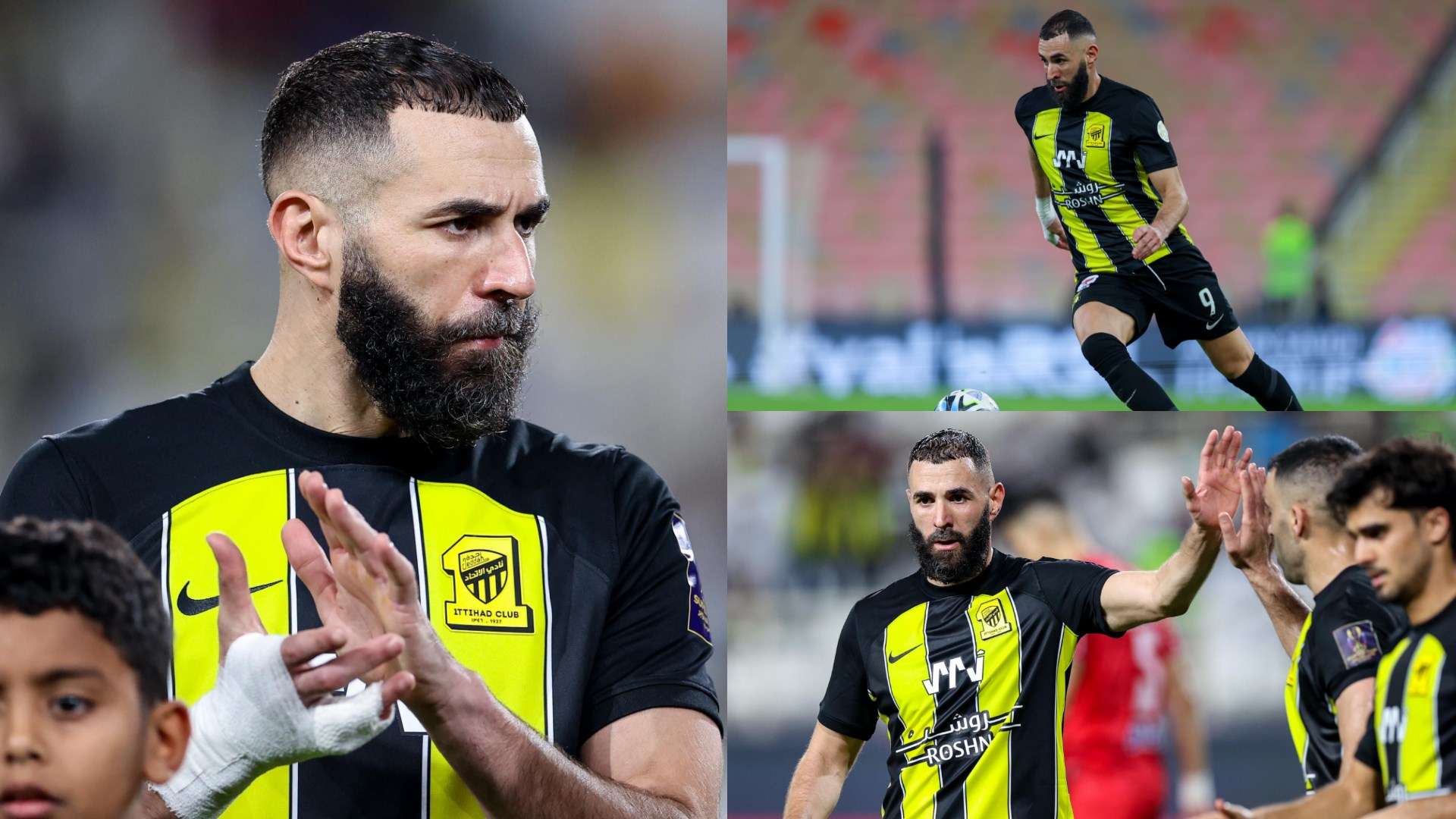 بنزيما يعود لقيادة هجوم الاتحاد ضد الفيحاء وأحمد حجازى أساسيا 