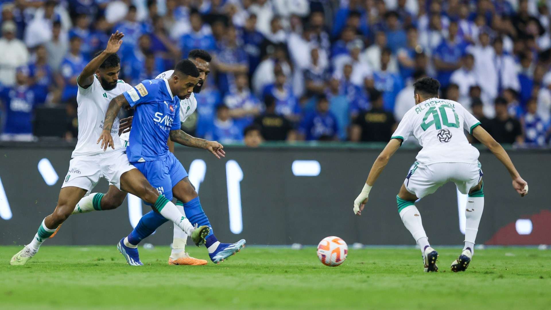 هجوم النصر أمام الاخدود في الدوري السعودي 