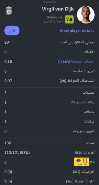 أندريك يتفوق على خيسوس لاعب آرسنال 